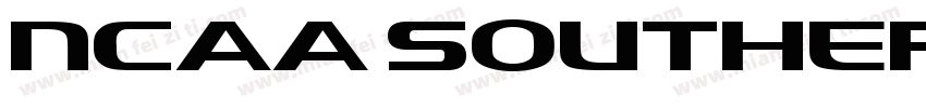 NCAA Southern Miss 1字体转换